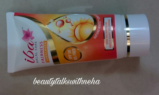 IBA halal care fairness sunscreen spf50 oil free 